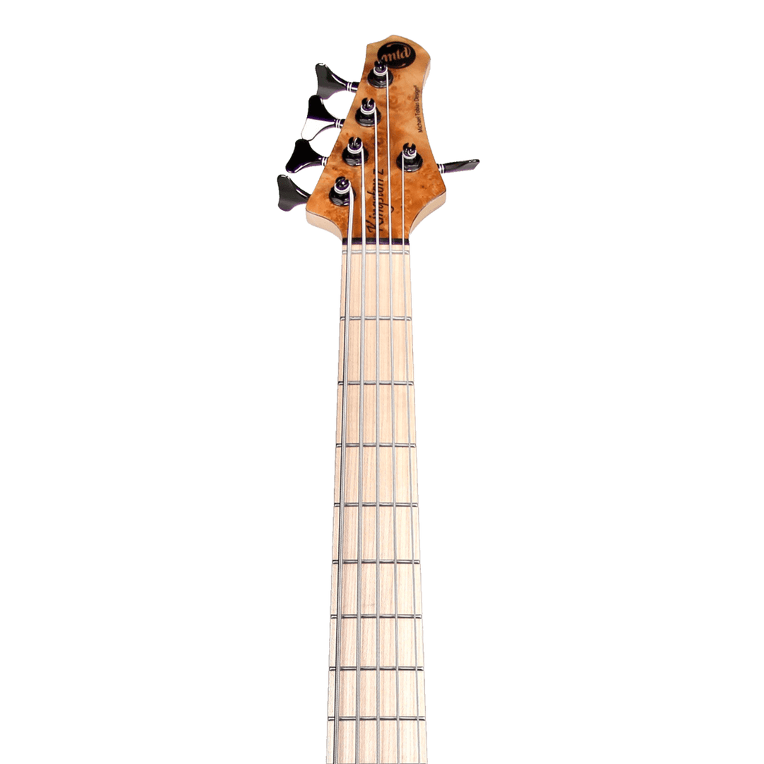 MTD Kingston Z5 Natural - Bajo Eléctrico | Para el músico exigente que busca una apariencia y un sonido hechos a mano, tenemos la serie MTD Z, que incorpora muchos de los elementos de diseño superiores presentes en los instrumentos MTD Handmade, en un mod