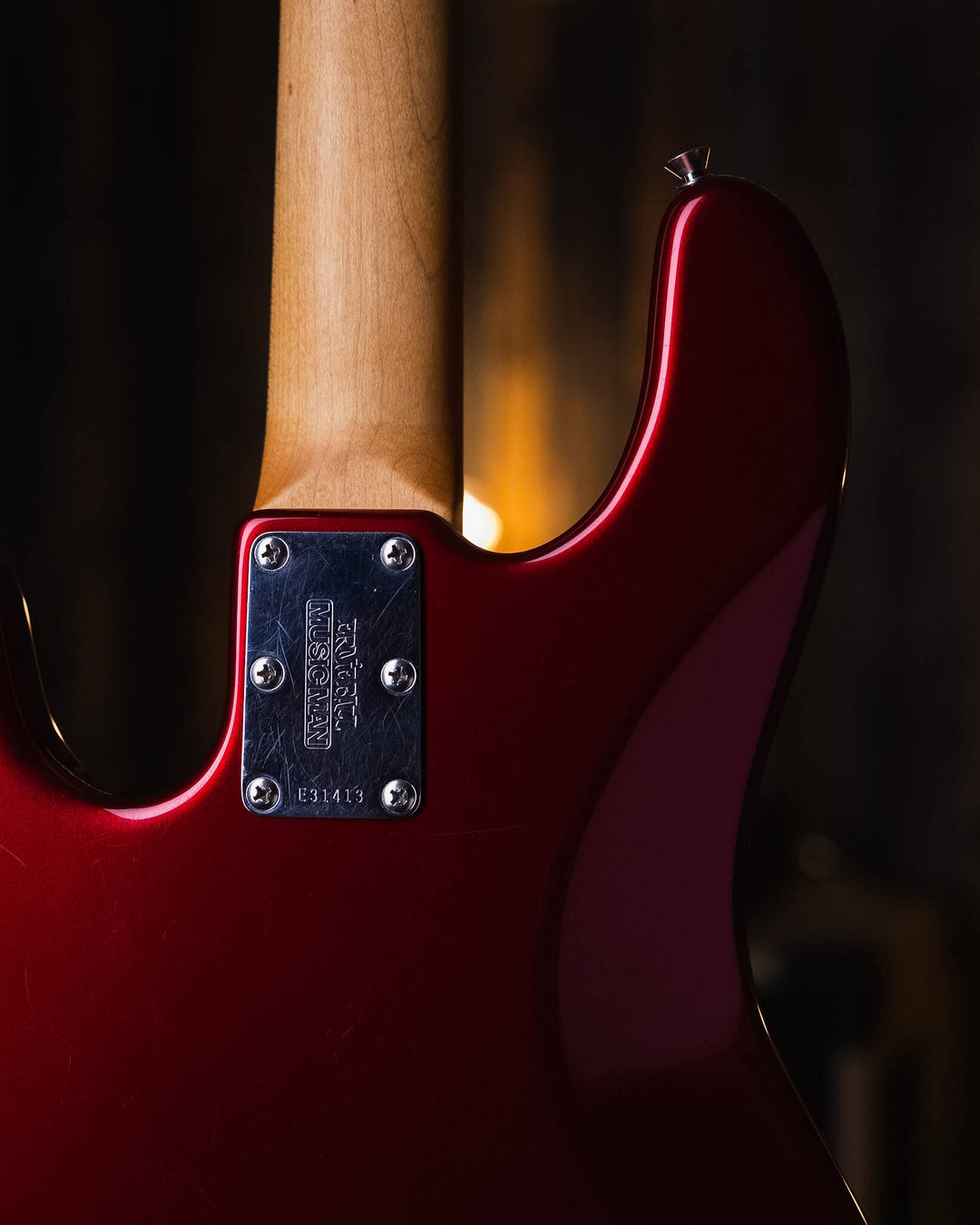 Musicman Stingray 4H Candy Apple Red 2008