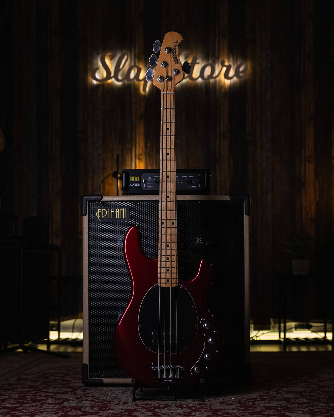 Musicman Stingray 4H Candy Apple Red 2008