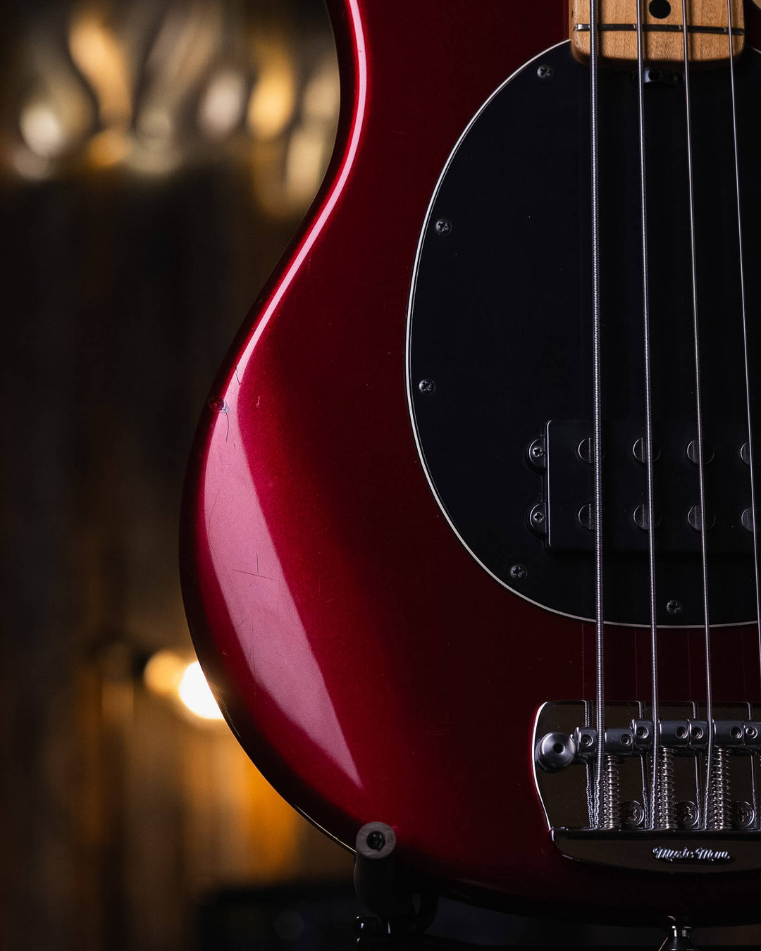 Musicman Stingray 4H Candy Apple Red 2008