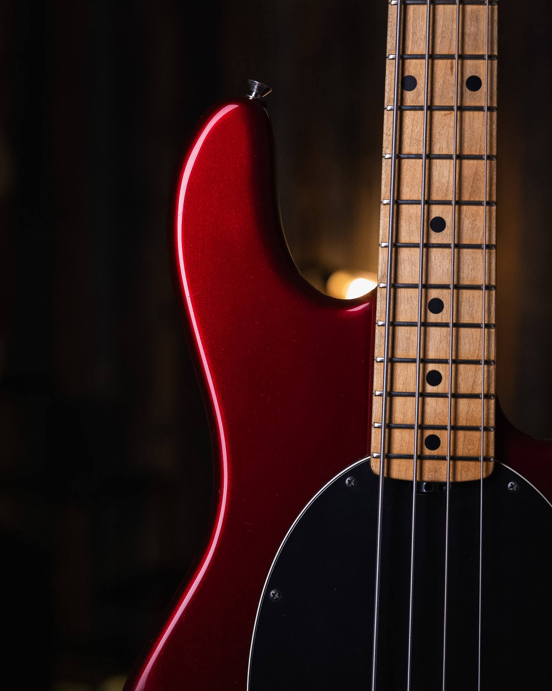 Musicman Stingray 4H Candy Apple Red 2008