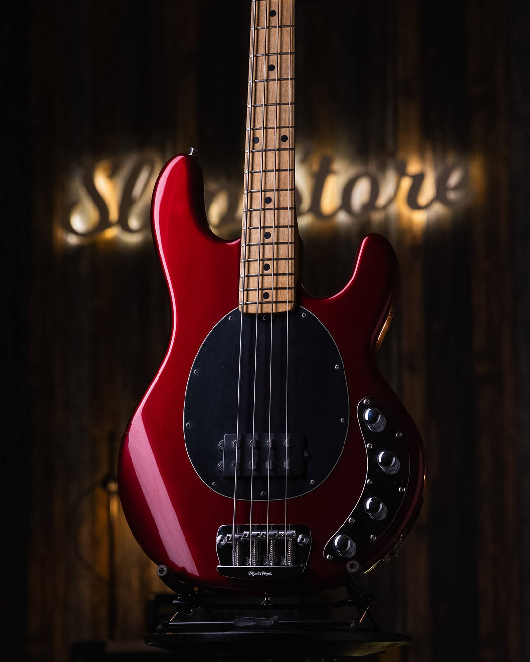 Musicman Stingray 4H Candy Apple Red 2008