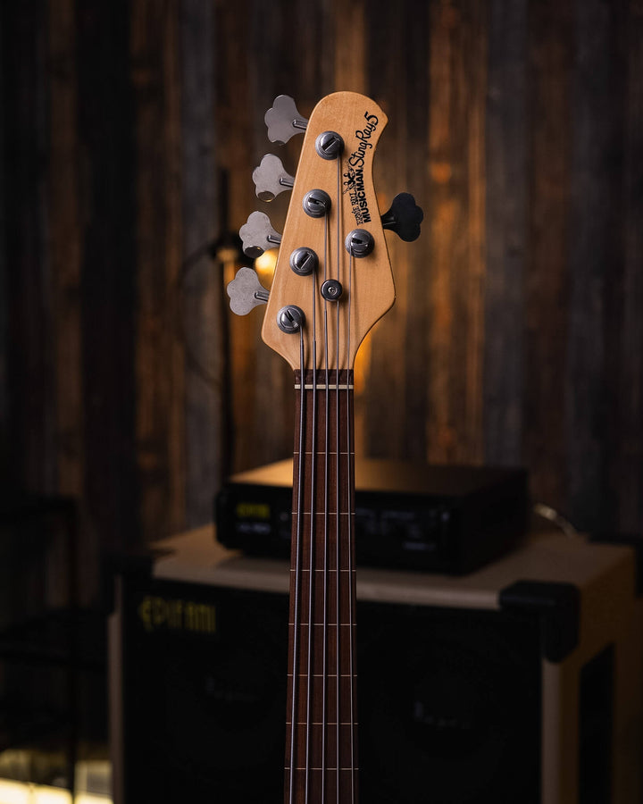 Musicman Stingray 5H Piezo Fretless Honeyburst 2002