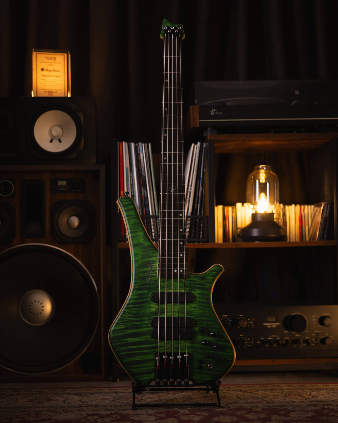 S. Martyn Blaze 5 Flamed Maple Translucent Green 2026