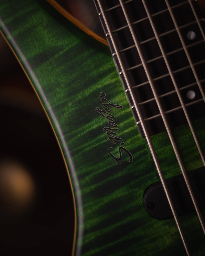 S. Martyn Blaze 5 Flamed Maple Translucent Green 2026