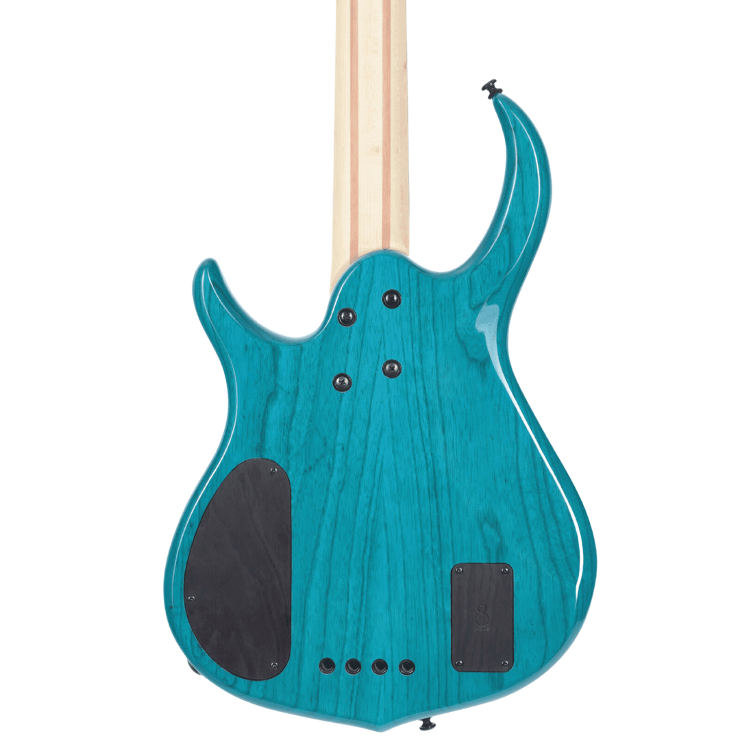 Sire M5 Transparent Blue (2nd Gen) - Bajo Eléctrico | Si me hubiesen mostrado los bajos Sire guiándonos solamente por el precio, habría tenido muchas dudas sobre qué tan buenos serían. Afortunadamente, tuve la oportunidad de ver uno y tocarlo sin saber cu