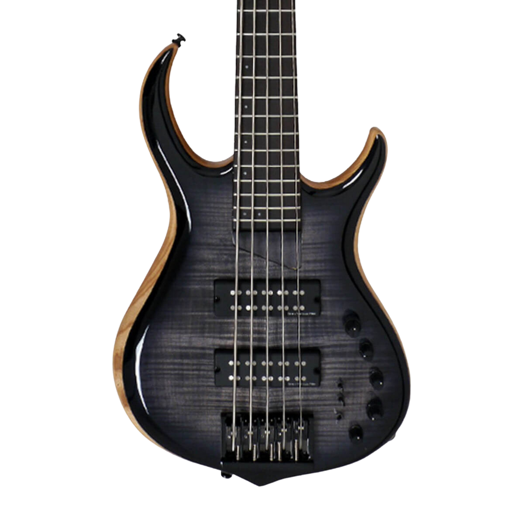 Sire M7 Ash-5 Transparent Black (2nd Gen) - Bajo Eléctrico | Si me hubiesen mostrado los bajos Sire guiándonos solamente por el precio, habría tenido muchas dudas sobre qué tan buenos serían. Afortunadamente, tuve la oportunidad de ver uno y tocarlo sin s