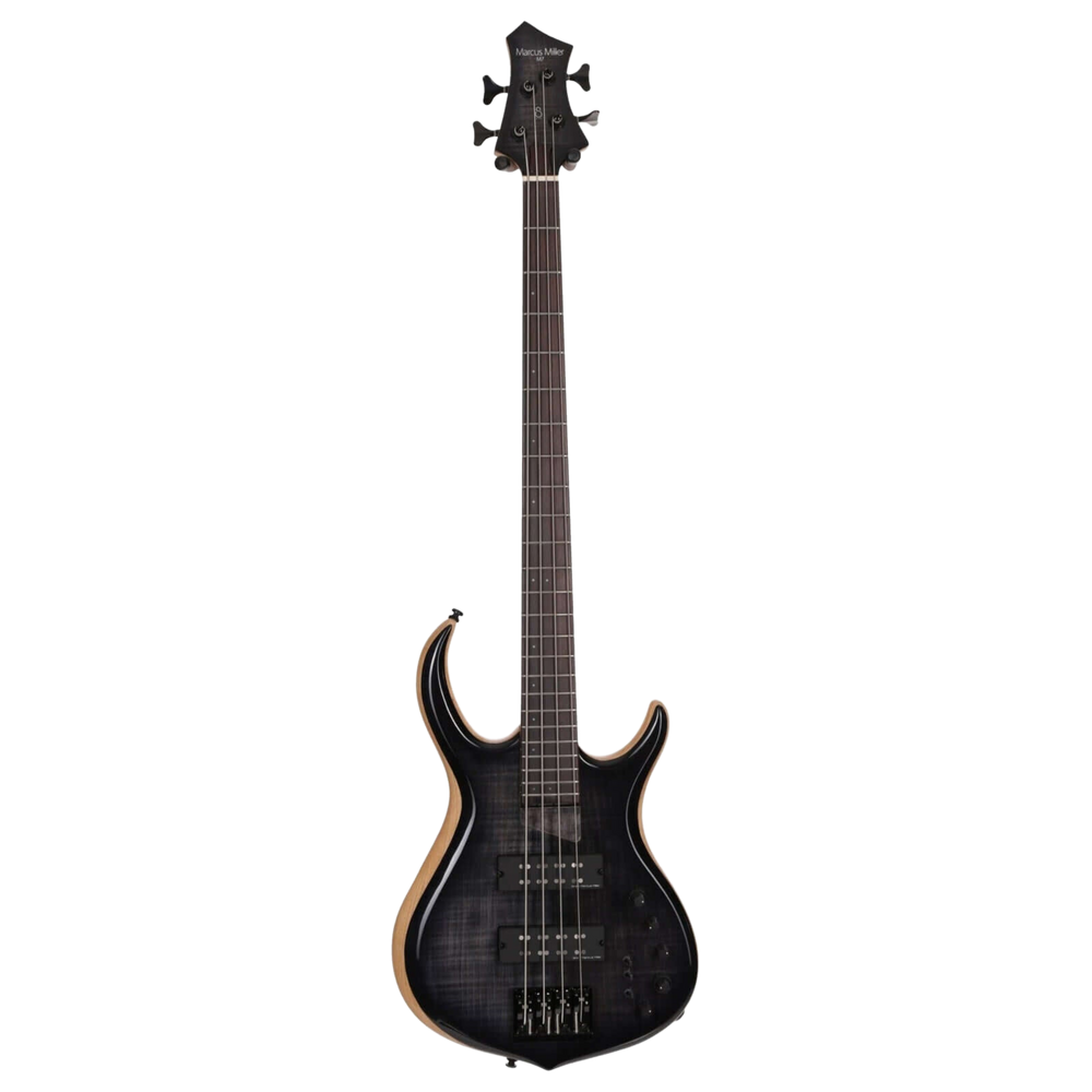 Sire M7 Ash Transparent Black (2nd Gen) - Bajo Eléctrico | Si me hubiesen mostrado los bajos Sire guiándonos solamente por el precio, habría tenido muchas dudas sobre qué tan buenos serían. Afortunadamente, tuve la oportunidad de ver uno y tocarlo sin sab
