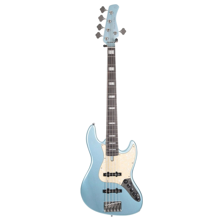 Sire V7 Alder-5 Lake Placid Blue (2nd Gen) - Bajo Eléctrico | Si me hubiesen mostrado los bajos Sire guiándonos solamente por el precio, habría tenido muchas dudas sobre qué tan buenos serían. Afortunadamente, tuve la oportunidad de ver uno y tocarlo sin