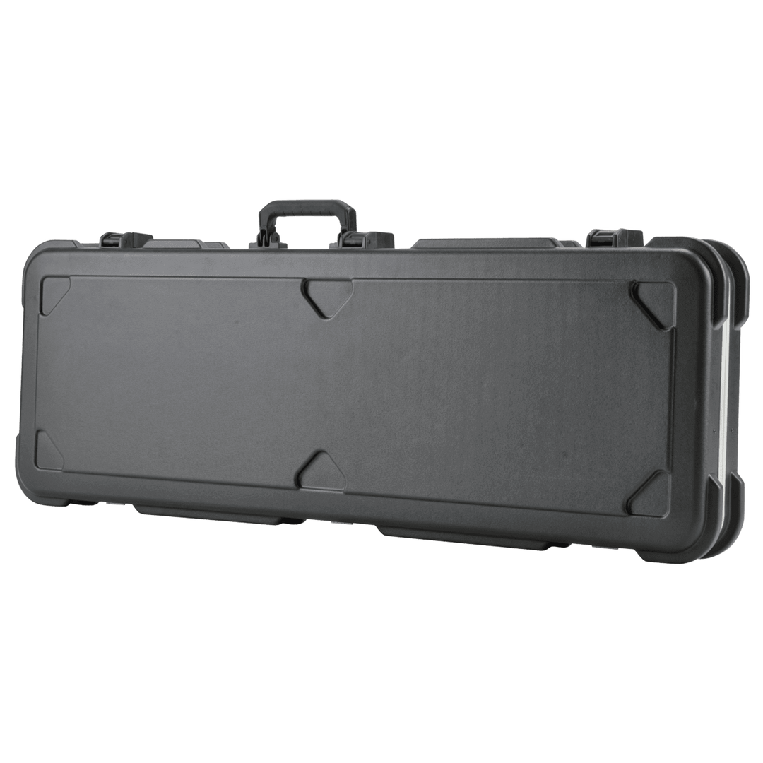 SKB Deluxe Electric Bass Rectangular Hardshell TSA Latch - Estuche Rígido para Bajo | SKB empezó a fabricar estuches para guitarras en California hace más de 30 años. Hoy en día, los mundialmente famosos estuches para bajos SKB establecen el estándar en p