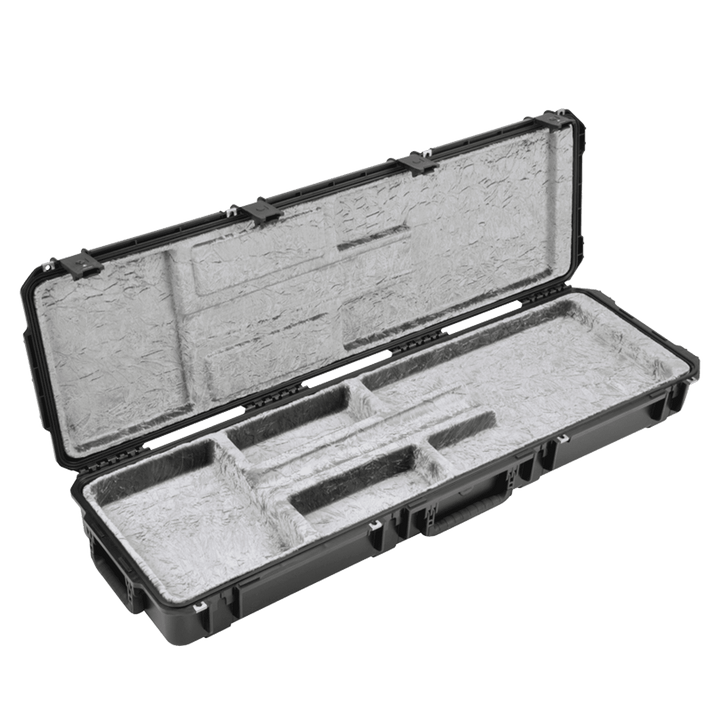 SKB iSeries Waterproof ATA (Estuche Rígido a Prueba de Agua, de cavidad abierta) | ¡SKB revolucionó la industria con el primer estuche de guitarra moldeado por INYECCIÓN! Para adaptarse a una variedad más amplia de formas de cuerpo, han desarrollado el es