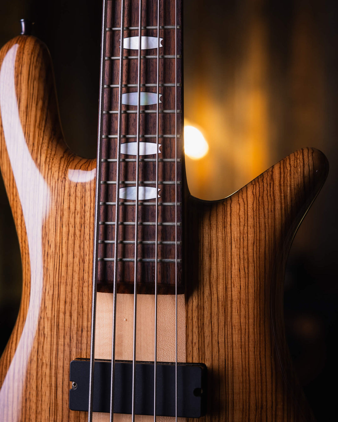 Spector Euro 5 LX Zebra 2013 - Bajo Eléctrico | The Euro Classic series takes inspiration from the Spector basses that took the world by storm in the 1980’s. With their unique silhouette and unmistakable sound, these basses became the choice of the most r