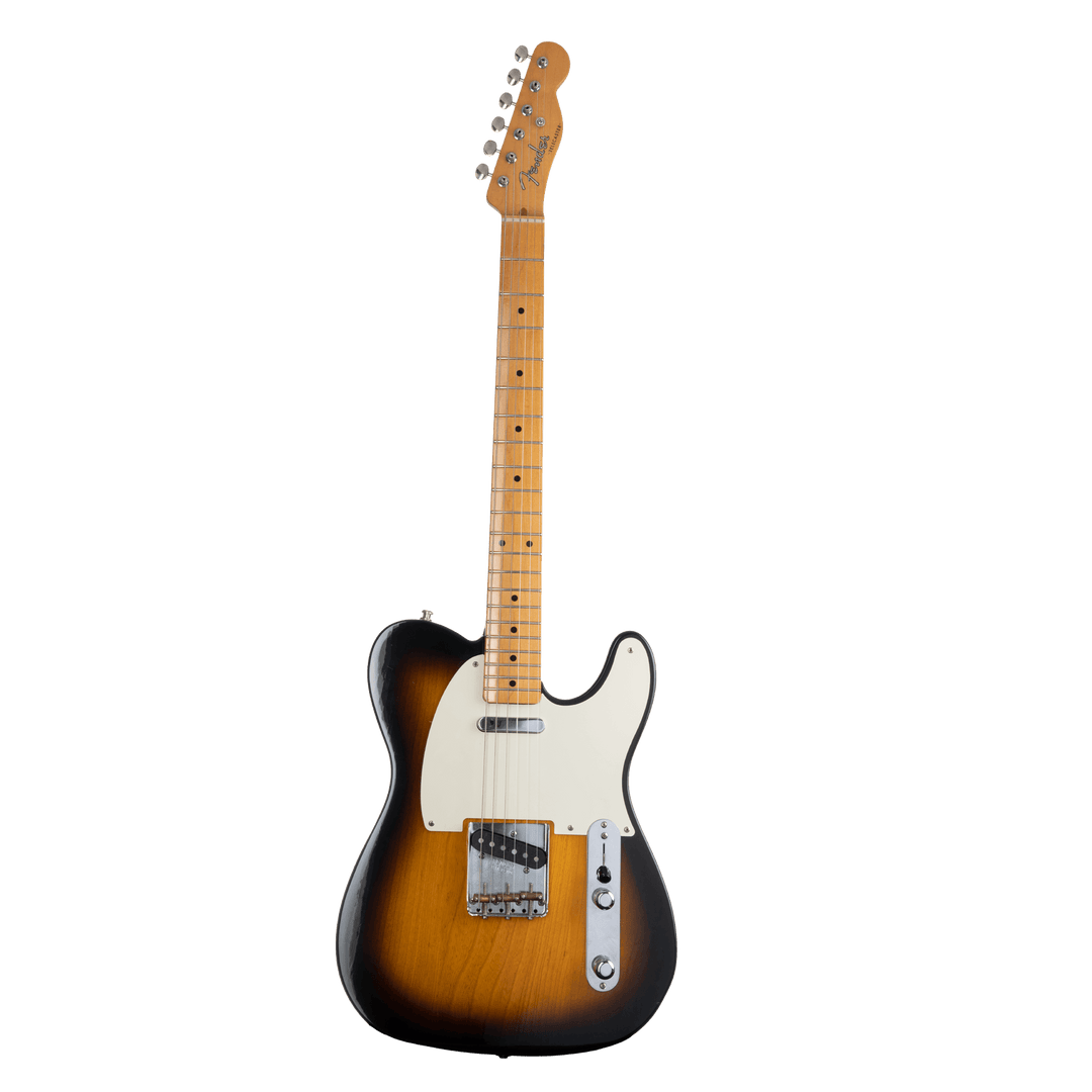 Fender Telecaster Classic Series '50s Sunburst MIM 2016 - Guitarra Eléctrica | Para guitarristas que anhelan el sonido original del instrumento, además de su sonido, estética y sensaciones, la Telecaster '50s Lacquer de la serie Classic es el epítome de u