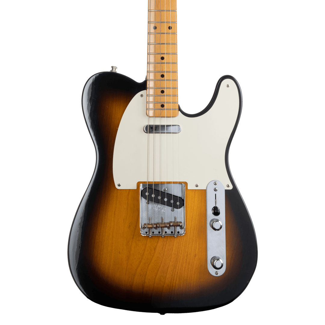 Fender Telecaster Classic Series '50s Sunburst MIM 2016 - Guitarra Eléctrica | Para guitarristas que anhelan el sonido original del instrumento, además de su sonido, estética y sensaciones, la Telecaster '50s Lacquer de la serie Classic es el epítome de u