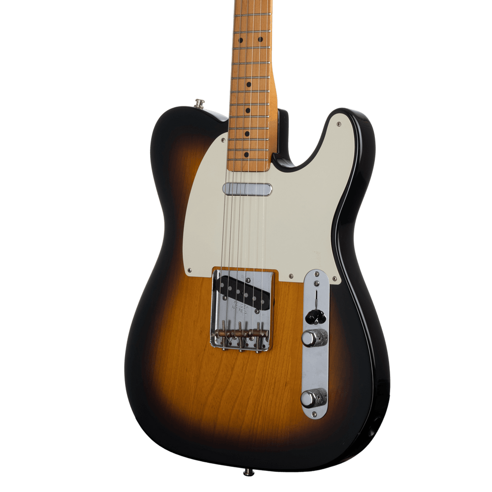 Fender Telecaster Classic Series '50s Sunburst MIM 2016 - Guitarra Eléctrica | Para guitarristas que anhelan el sonido original del instrumento, además de su sonido, estética y sensaciones, la Telecaster '50s Lacquer de la serie Classic es el epítome de u