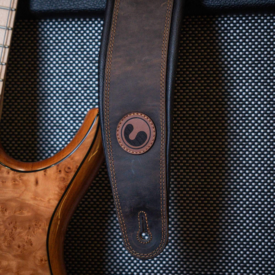 Ergostraps Rocket 3" Vintage Brown | * Foto referencial: Al ser un producto de cuero, el color puede variar ligeramente. | Gearhub