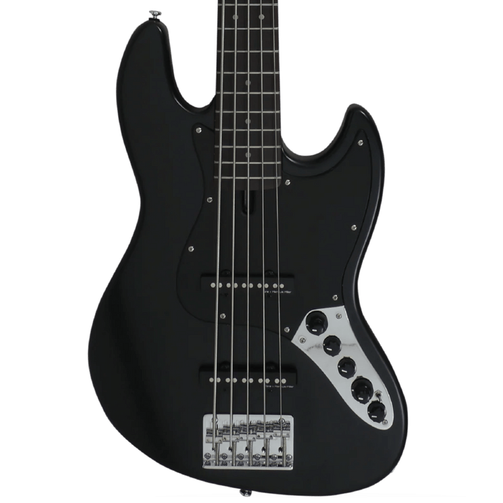 Sire V3-5 Black Satin (2nd Gen) - Bajo Eléctrico | Si me hubiesen mostrado los bajos Sire guiándonos solamente por el precio, habría tenido muchas dudas sobre qué tan buenos serían. Afortunadamente, tuve la oportunidad de ver uno y tocarlo sin saber cuánt