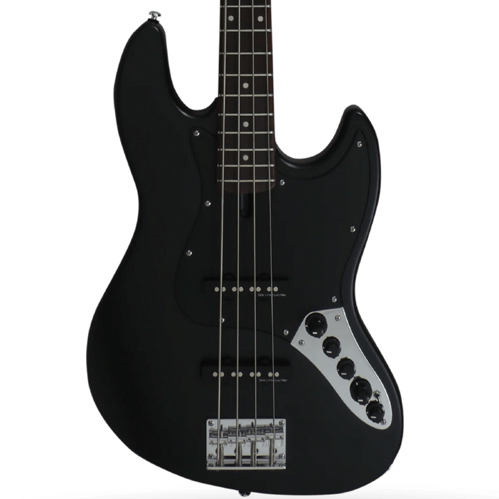 Sire V3 Black Satin (2nd Gen) - Bajo Eléctrico | Si me hubiesen mostrado los bajos Sire guiándonos solamente por el precio, habría tenido muchas dudas sobre qué tan buenos serían. Afortunadamente, tuve la oportunidad de ver uno y tocarlo sin saber cuánto