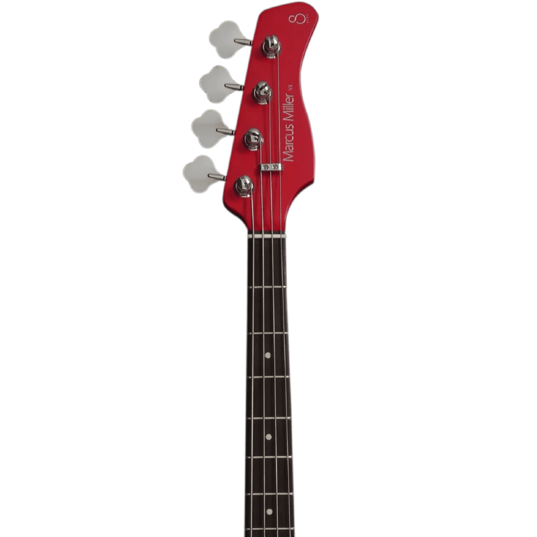 Sire V3 Red Satin (2nd Gen) - Bajo Eléctrico | Si me hubiesen mostrado los bajos Sire guiándonos solamente por el precio, habría tenido muchas dudas sobre qué tan buenos serían. Afortunadamente, tuve la oportunidad de ver uno y tocarlo sin saber cuánto co