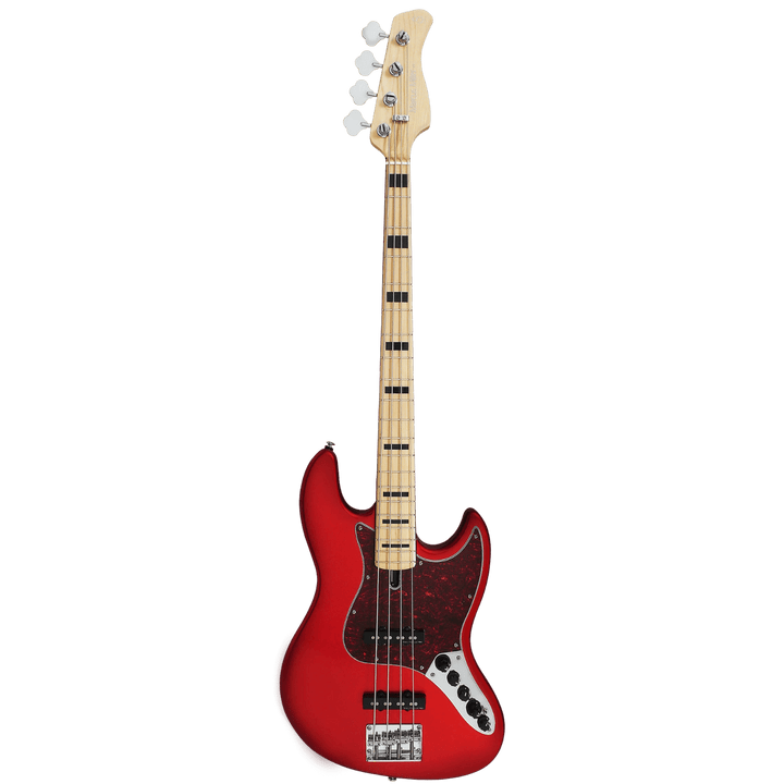 Sire V7 Vintage Ash Bright Metallic Red (2nd Gen) - Bajo Eléctrico | Si me hubiesen mostrado los bajos Sire guiándonos solamente por el precio, habría tenido muchas dudas sobre qué tan buenos serían. Afortunadamente, tuve la oportunidad de ver uno y tocar
