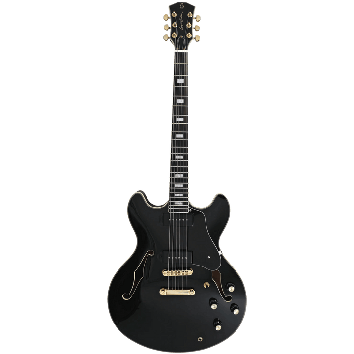 Sire H7V Black - Guitarra Eléctrica | La Guitarra Sire H7 fue diseñada según las especificaciones y preferencias exactas de su homónimo. Esta excelente guitarra eléctrica semi-hollow está repleta de componentes de alta calidad. Su cuerpo de arce laminado