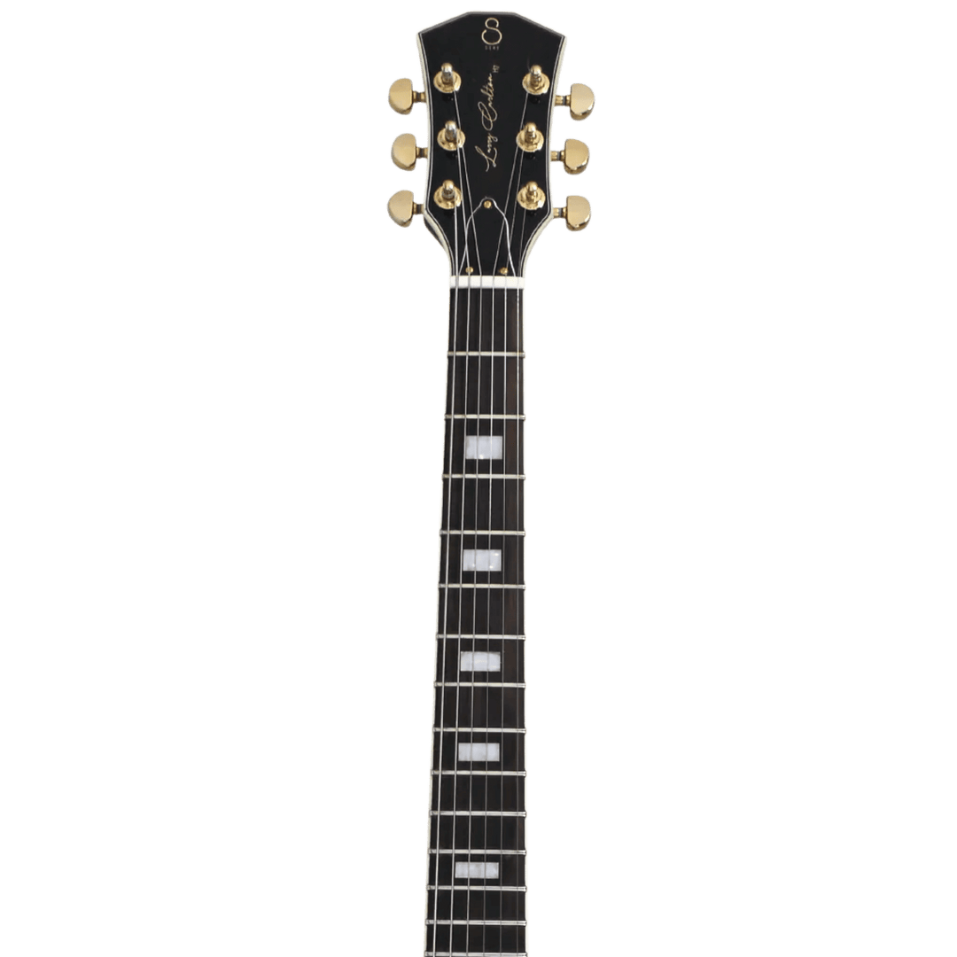 Sire H7V Black - Guitarra Eléctrica | La Guitarra Sire H7 fue diseñada según las especificaciones y preferencias exactas de su homónimo. Esta excelente guitarra eléctrica semi-hollow está repleta de componentes de alta calidad. Su cuerpo de arce laminado