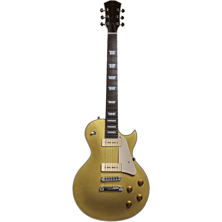 Sire L7V Gold Top - Guitarra Eléctrica | Esta guitarra eléctrica de un solo corte con forma de Les Paul, Sire L7, está compuesta por un clásico y moderno equipamiento aprobado por Larry Carlton. Con un sonido prominente, puro, claro y equilibrado para pre