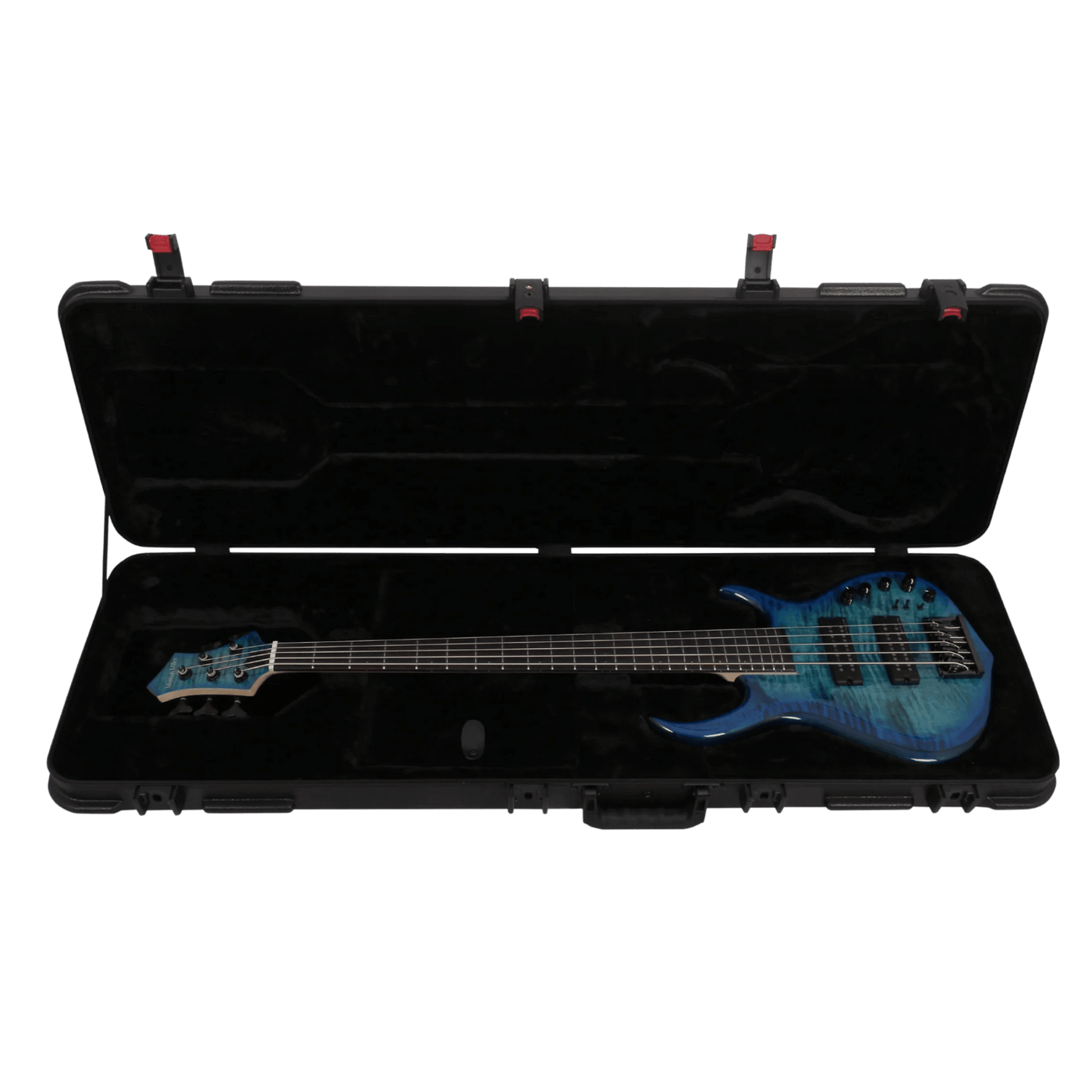 Sire Electric Bass Hardshell Case TSA Latch - Sire's official hard case luggage for guitars. It comes with TSA Lock which allows players to transport their instruments safely and conveniently through a very secure locking system, while permitting security