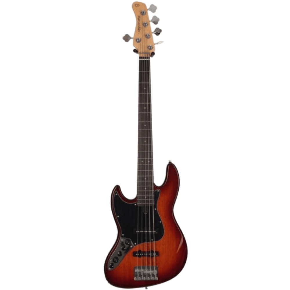 Sire V3-5 Tobacco Sunburst Left (2nd Gen) - Bajo Eléctrico | Si me hubiesen mostrado los bajos Sire guiándonos solamente por el precio, habría tenido muchas dudas sobre qué tan buenos serían. Afortunadamente, tuve la oportunidad de ver uno y tocarlo sin s