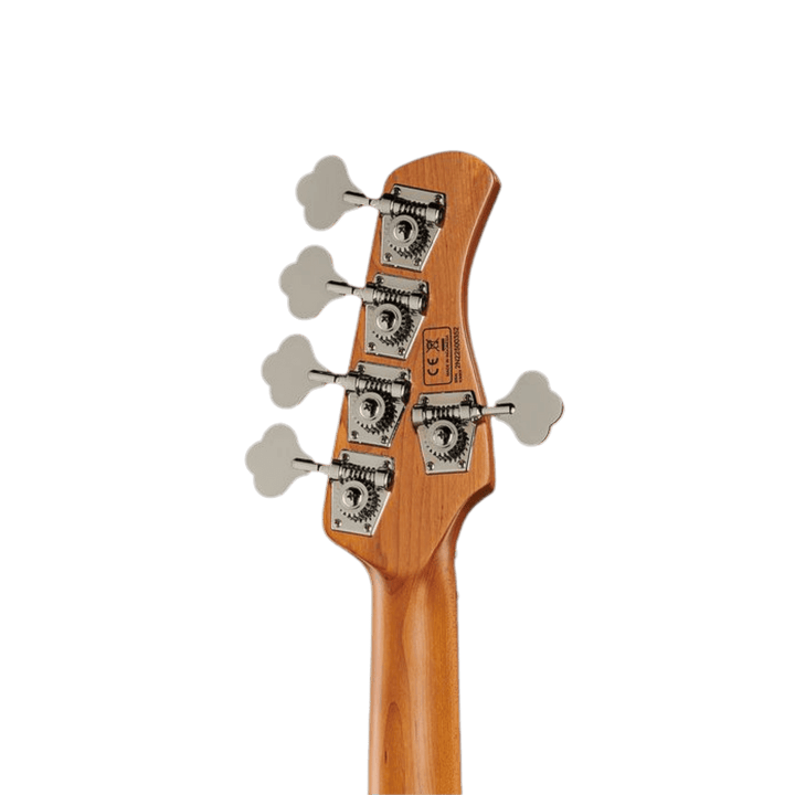 Sire P5-5 Mild Green Left - Bajo Eléctrico (Zurdo) | Cuerpo • Modelo: P5• Madera: Alder• Terminación: Polyurethane Brazo • Madera: Roasted Hard Maple• Perfil: “C”• Terminación: Satin • Espaciado: 18mm• Escala: 34” • Nuez: Hueso Diapasón • Madera: Roasted