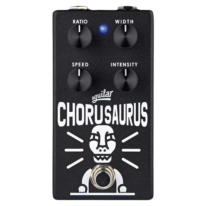 Aguilar Chorusaurus MKII - Pedal de Bajo | Proporcionando el tono cálido y rico por el que los equipos de Aguilar son famosos, el Chorusaurus® utiliza tecnología de brigada de cubeta analógica para un coro orgánico y exuberante. El Chorusaurus® brinda a l