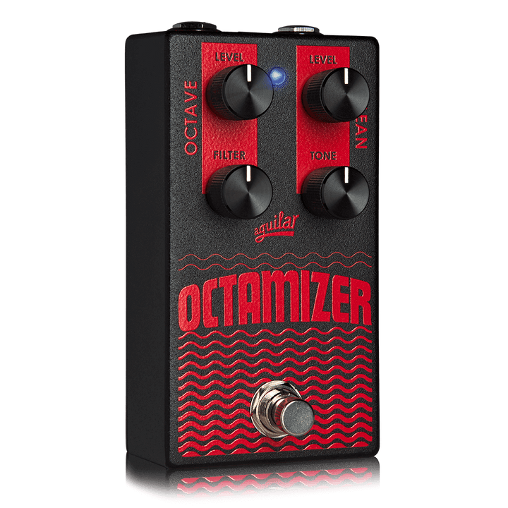 Aguilar Octamizer MKII - Pedal de Bajo | odo bajista quiere un tono profundo y orgánico. El Octamizer® crea una amplia gama de sonidos musicales una octava por debajo de su nota original. El Octamizer® presenta controles de volumen independientes para los