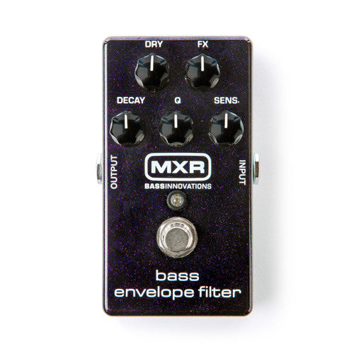 MXR® BASS ENVELOPE FILTER - Pedal de Bajo | El Bass Envelope Filter MXR ofrece sonidos de filtro de envolvente analógicos clásicos en un pedal compacto y fácil de usar diseñado específicamente para los graves. Los controles separados de Dry y Effect le pe