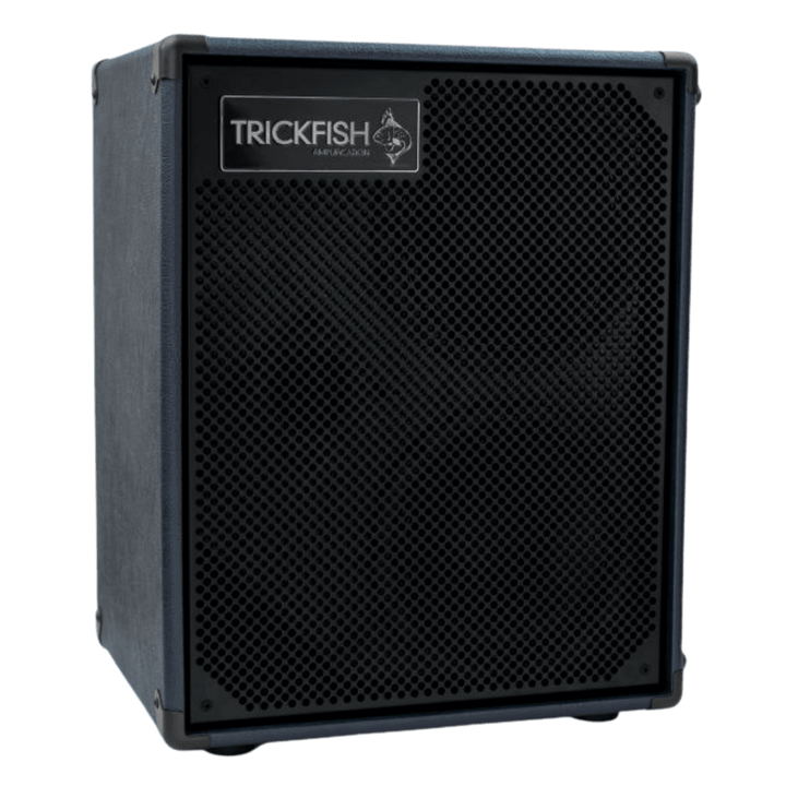 Trickfish TF208V - Gabinete de Bajo | No te dejes engañar por el diseño diminuto del TF208V. Está repleto de la misma fuerza que hace que el TF408 tenga una super potencia. Utilizando los mismos speakers de bajos de ferrita personalizados de Eminence, est