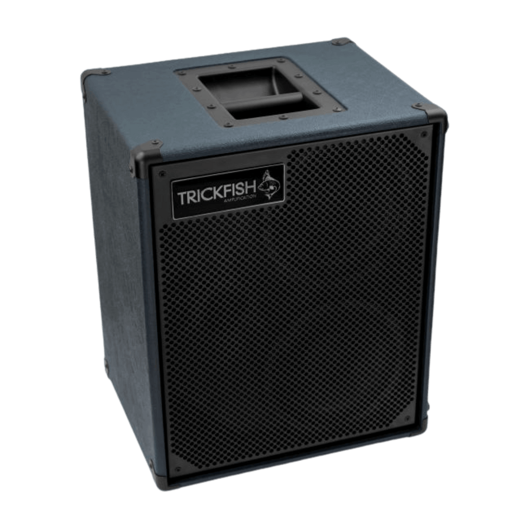Trickfish TF208V - Gabinete de Bajo | No te dejes engañar por el diseño diminuto del TF208V. Está repleto de la misma fuerza que hace que el TF408 tenga una super potencia. Utilizando los mismos speakers de bajos de ferrita personalizados de Eminence, est