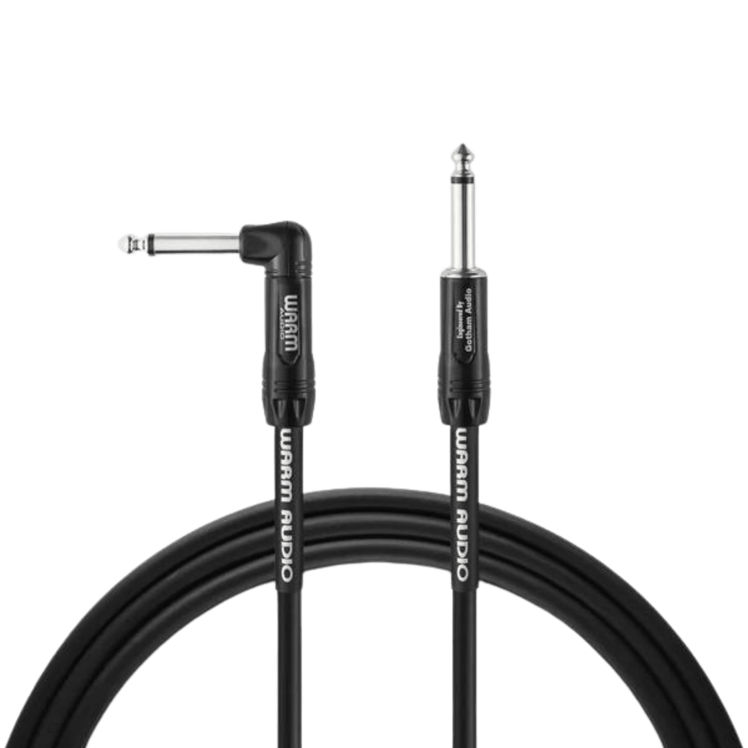 Warm Audio Pro TS1RT10 (3mt) - Cable para instrumentos plug L | Warm Audio se ha asociado con Gotham AG, con sede en Suiza, el principal productor europeo de cables boutique, para suministrar cables para toda nuestra gama de productos. Nuestros cables Pro