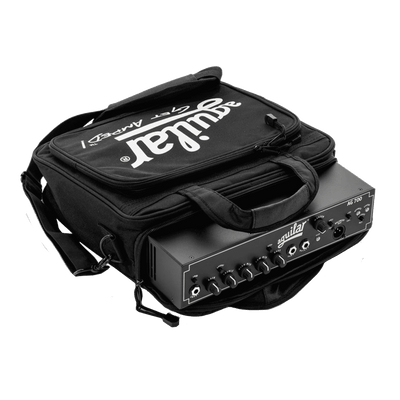 Funda Aguilar Tone Hammer 700 / AG 700 - This padded carrying bag is the perfect fit for the AG 700 or Tone Hammer 700. The side pocket is big enough to fit cables, tuner, or other small accessory items. A detachable shoulder strap makes the bag even easi