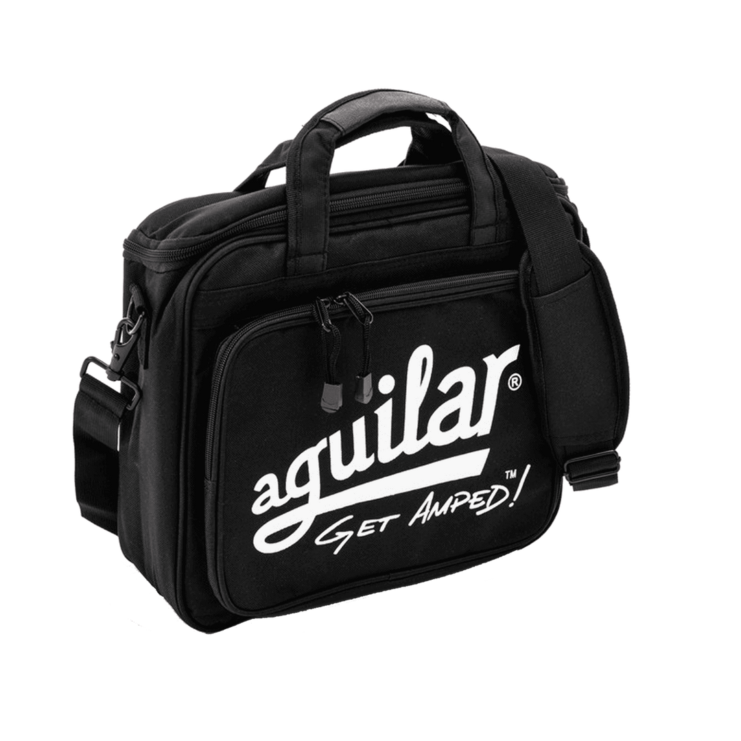 Funda Aguilar Tone Hammer 700 / AG 700 | This padded carrying bag is the perfect fit for the AG 700 or Tone Hammer 700. The side pocket is big enough to fit cables, tuner, or other small accessory items. A detachable shoulder strap makes the bag even easi