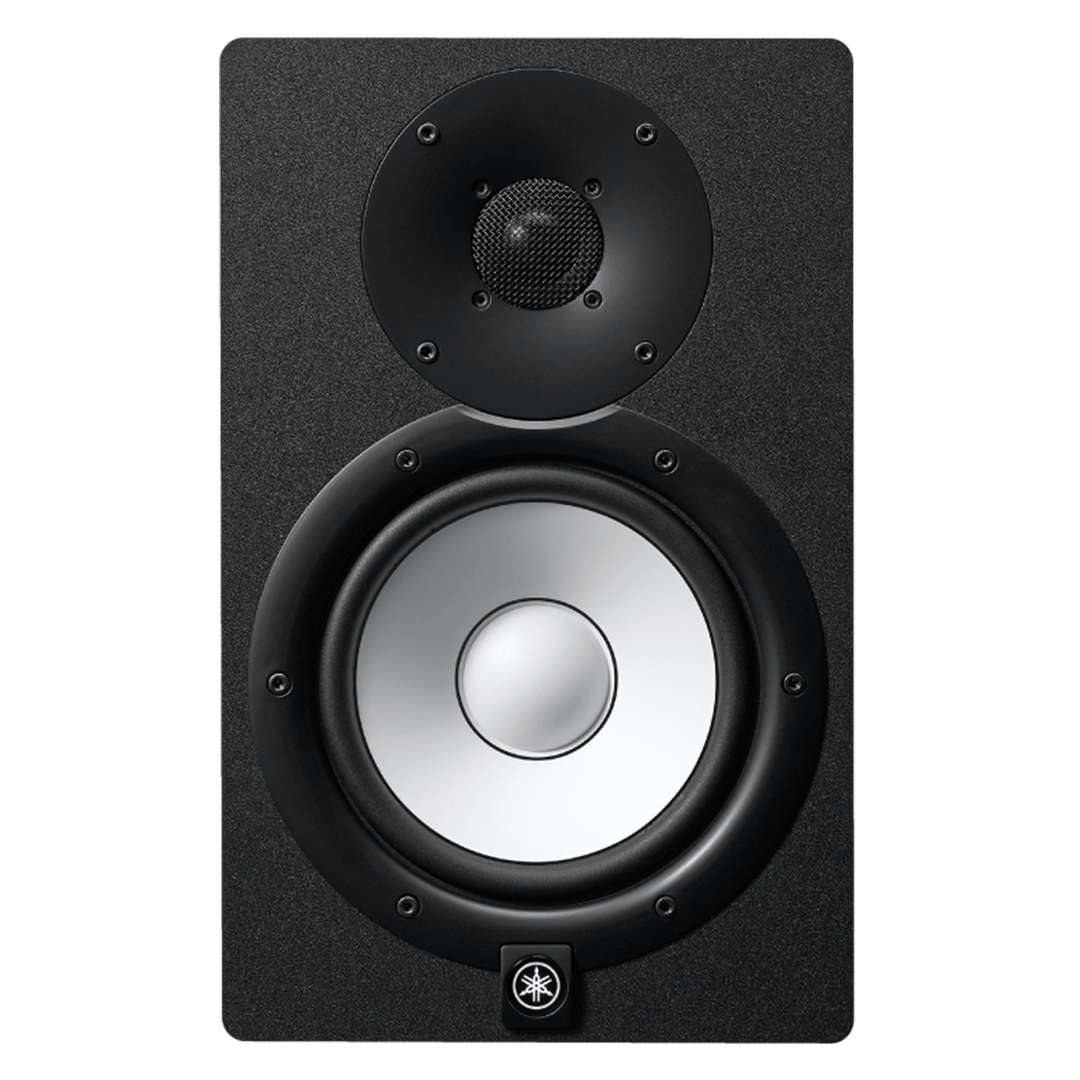 Yamaha HS7 - Monitor de Estudio | El monitor de estudio activo Yamaha HS7 te ayudará a realizar grabaciones con mejor sonido. Los monitores de campo cercano de Yamaha con esos icónicos woofers de conos blancos han sido omnipresentes en los mejores estudio