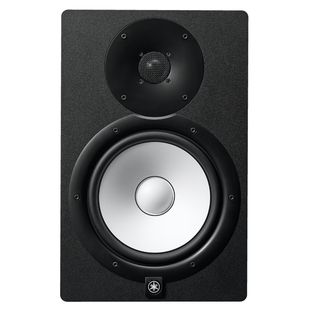 Yamaha HS8 - Monitor de Estudio | El monitor de estudio activo Yamaha HS8 te ayudará a realizar grabaciones con mejor sonido. Los monitores nearfield de Yamaha con esos icónicos woofers de conos blancos han sido omnipresentes en los mejores estudios del m