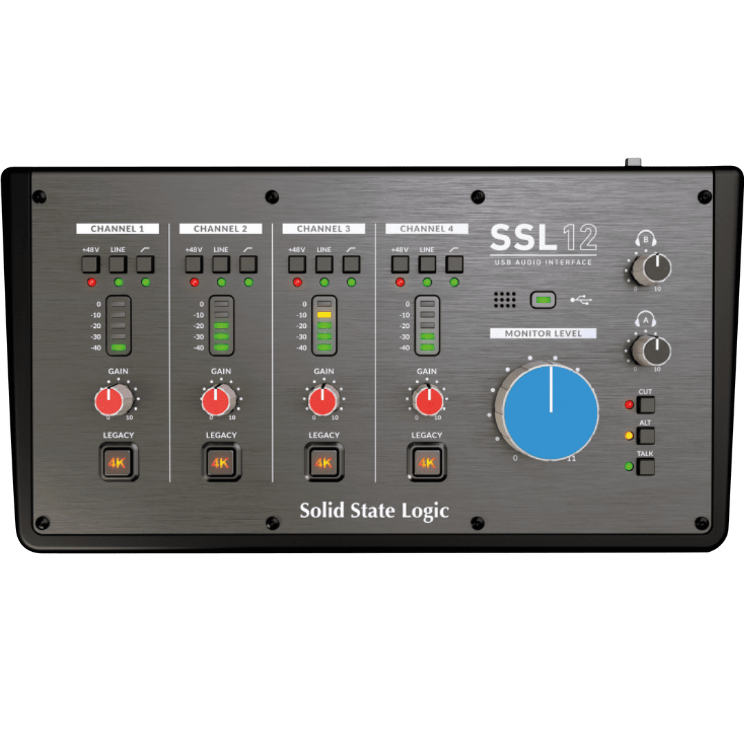 Solid State Logic SSL12 - Interfaz de Audio USB 12-in/8-out Solid State Logic SSL12 - Interfaz de Audio USB 12-in/8-out
