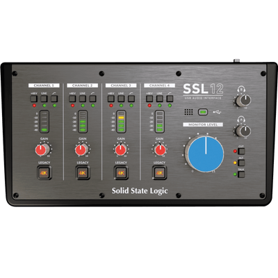 Solid State Logic SSL12  - Interfaz de Audio USB 12-in/8-out
