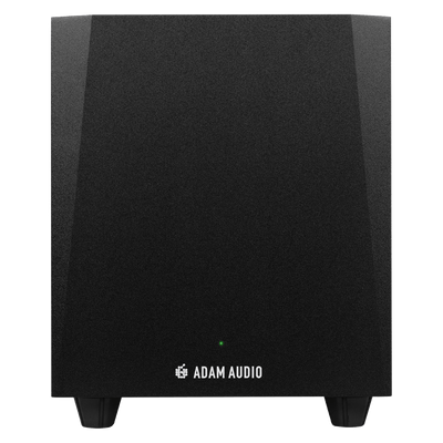 Adam T10S - $459990 - Gearhub - El T10S es un subwoofer activo potente y compacto, diseñado para extender la respuesta en graves de cualquier sistema de monitores de estudio de campo cercano. Sin embargo, su rendimiento, sus características y su conectividad están diseñados específicamente para complementar a los altavoces T5V y T7V de ADAM Audio. Equipado con un altavoz de graves de 10˝ y un amplificador de Clase D de 130 W de potencia, la respuesta de frecuencia del T10S va desde los 28 Hz a los 120 Hz y