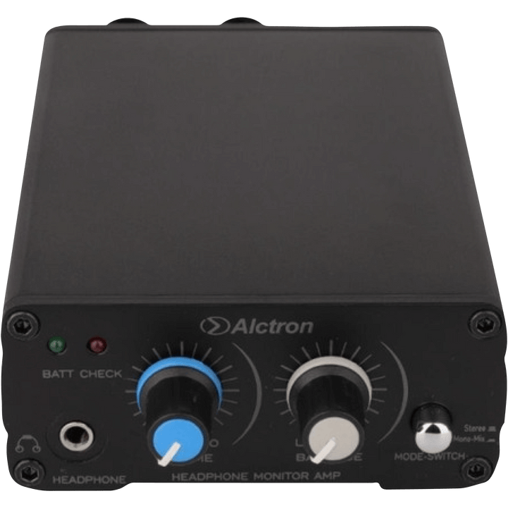 Alctron HA130 - Amplificador de Monitoreo In-ear | Amplificador de monitor de audífonos compacto y flexible, dos entradas XLR balanceadas directas y una salida de auriculares de 1/8″ HA130 es un amplificador de monitor de audífonos compacto y flexible. Cu