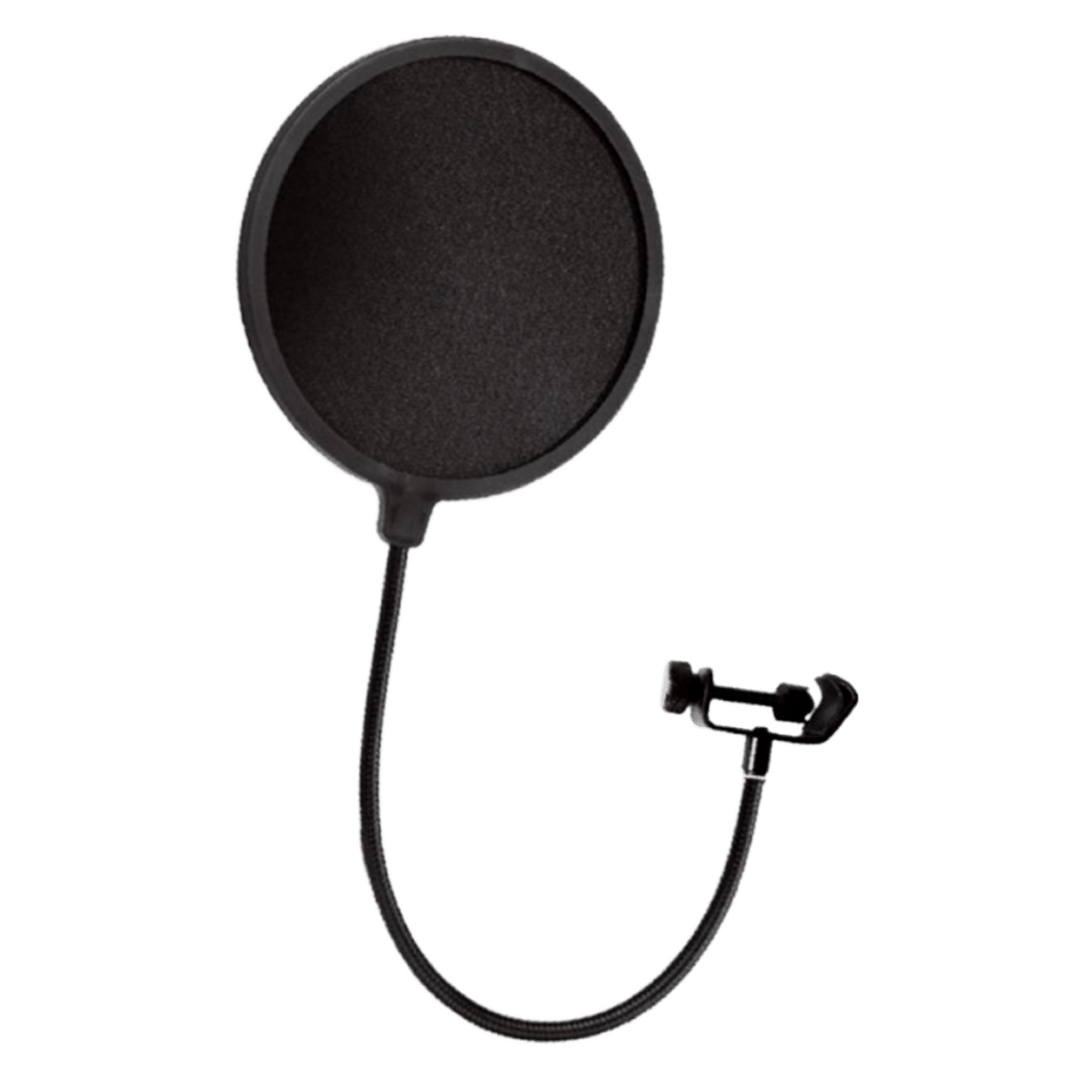Alctron MA016 - Filtro Antipop para Micrófono | Minimiza los sonidos explosivos, protege el micrófono de aire repentino que podría sobrecargar la cápsula , Gooseneck te ayuda a colocar el filtro pop en tu posición ideal. Ayuda a proteger tu micrófono de l