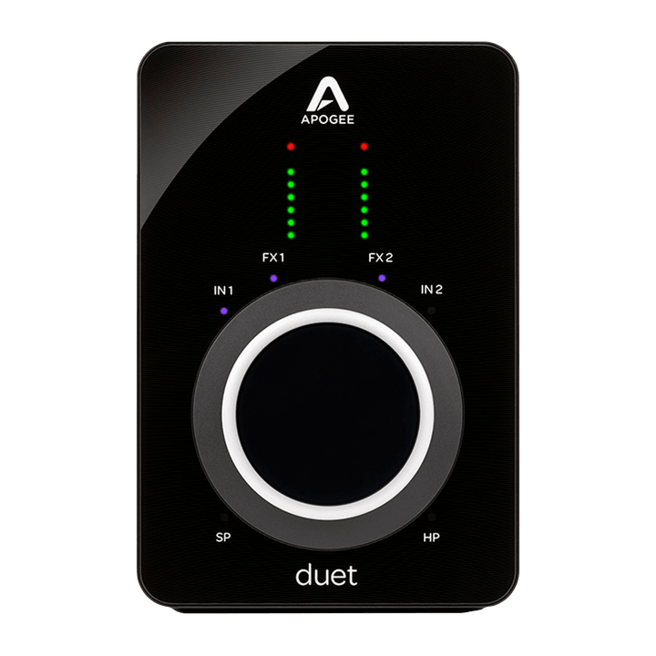 Apogee Duet 3 - Interfaz de Audio | En 2007, el Apogee Duet original rompió las expectativas de lo que podría ser una interfaz de estudio doméstico. Profesional, personal y portátil, Duet revolucionó la grabación independiente y empoderó a los músicos, pr