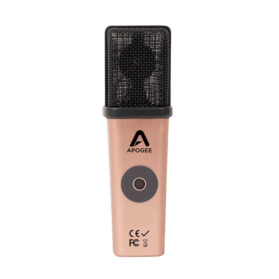 Apogee HypeMic - Micrófono Cardioide Condensador | Ever wonder how your favorite recordings seem to leap from the speaker, with vocals that magically float above even a dense background track? That’s compression. HypeMiC’s patented studio-quality analog c