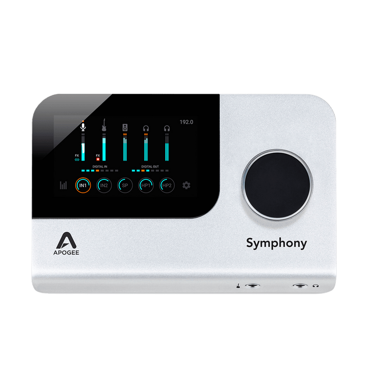 Apogee Symphony Desktop - Interfaz de Audio | Symphony Desktop para Mac, iPad Pro y Windows incluye la legendaria calidad de sonido del Symphony I / O Mk II de montaje en rack de Apogee en una elegante e inspiradora interfaz de audio 10 × 10 que se coloca