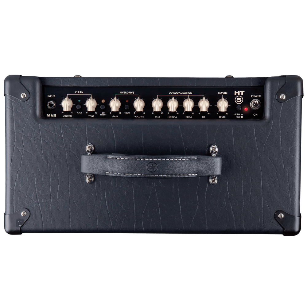 Blackstar HT-5R MkII - Amplificador Guitarra Eléctrica | El HT-5R MkII es uno de los mejores amplificadores de válvulas para estudio y práctica. .El interruptor de reducción de potencia lo lleva a 0.5 watts sin comprometer el tono: perfecto para conducir