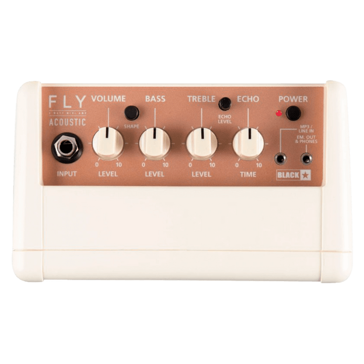 Blackstar Fly3 Acoustic - Amplificador Guitarra Acústica | Con el Blackstar Fly 3 Acoustic, el fabricante británico ofrece un amplificador portable para guitarras acústicas. A pesar de su pequeño tamaño, el compacto amplificador a pilas con 3 vatios de po